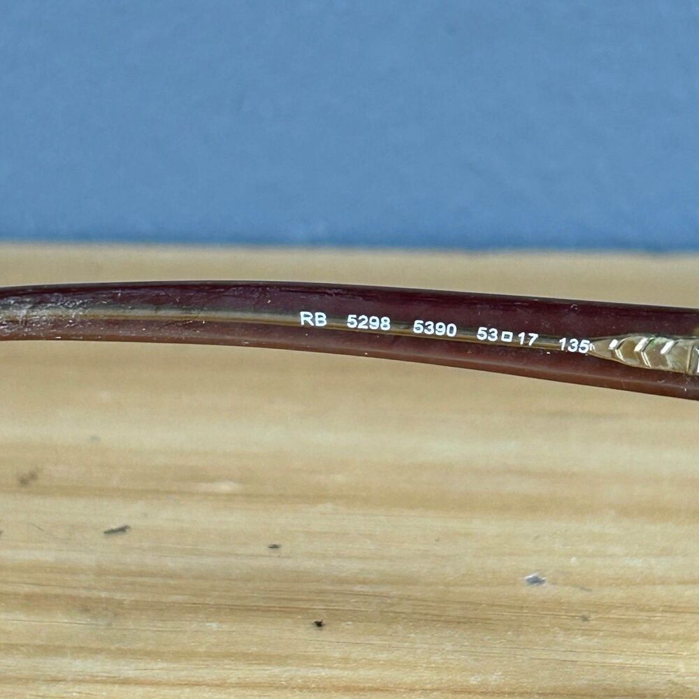 Rayban Rb5298 5390 Eyeglasses Rectangular Full Ri… - image 8